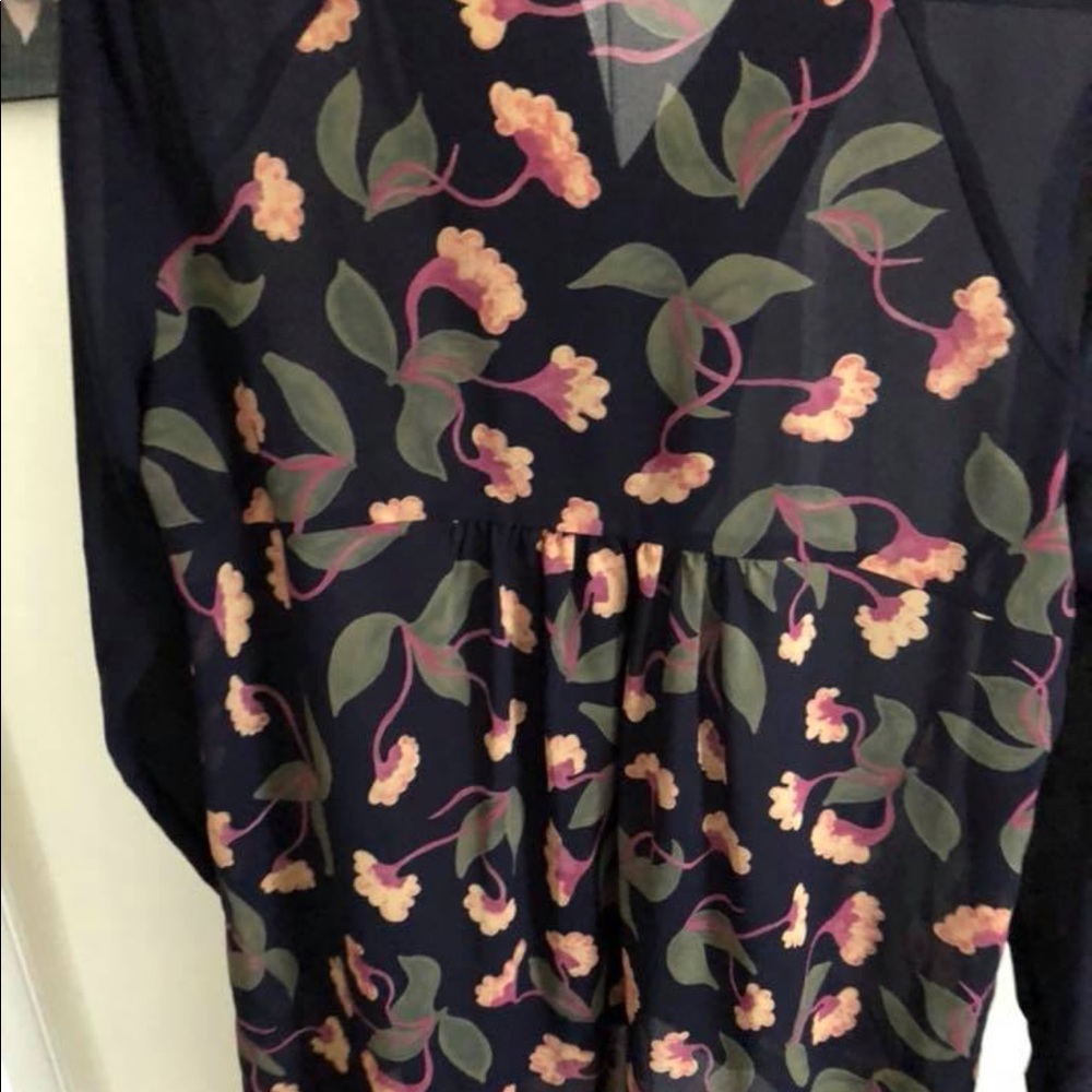 Maeve sheer tunic